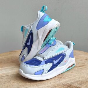 Nike Air Max Bolt TD Sneakers Size 10c Girls - CW1629-500 Purple